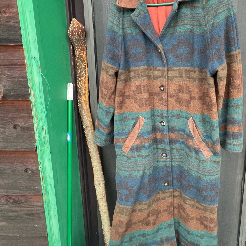 L.L. Bean Multicolor Wool Jacket